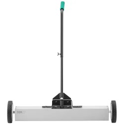 Magneettiharja 75 cm teleskooppivarrella 73–100 cm ja 18 cm pyörillä