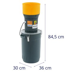 Sähköinen viljamylly 1300 W, 25 l, jopa 300 kg/h, 5 sihtiä
