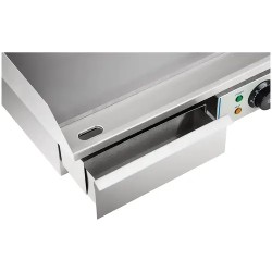 Royal Catering RCEG-55 sähkögrilli 55 cm sileä hiiliteräslevy 3000 W