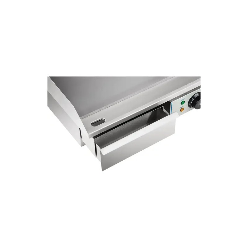 Royal Catering RCEG-55 sähkögrilli 55 cm sileä hiiliteräslevy 3000 W