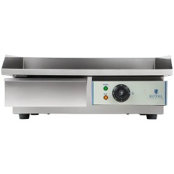 Royal Catering RCEG-55 sähkögrilli 55 cm sileä hiiliteräslevy 3000 W