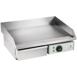 Royal Catering RCEG-55 sähkögrilli 55 cm sileä hiiliteräslevy 3000 W