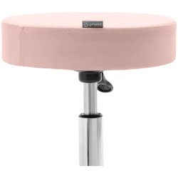 Rollhocker-työtuoli 530–710 mm 150 kg vaaleanpunainen
