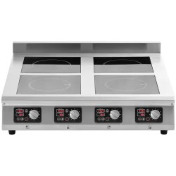 Royal Catering induktiokeittotaso, 4 x 3500 W, 4 x 20 cm, ajastin