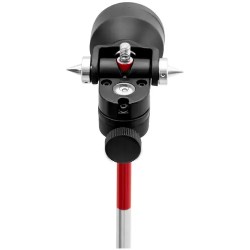 Miniprisma ja 1,26 m tanko, Ø 3,5 cm, hopeinen