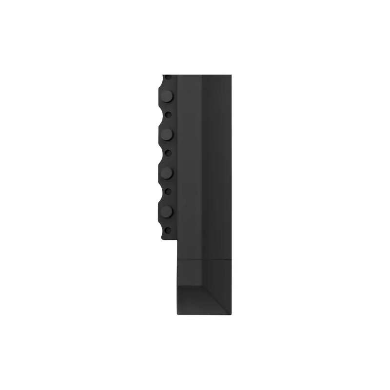 Reunalista Ring-kumimatolle 110050276, 95 x 6 x 1 cm, musta
