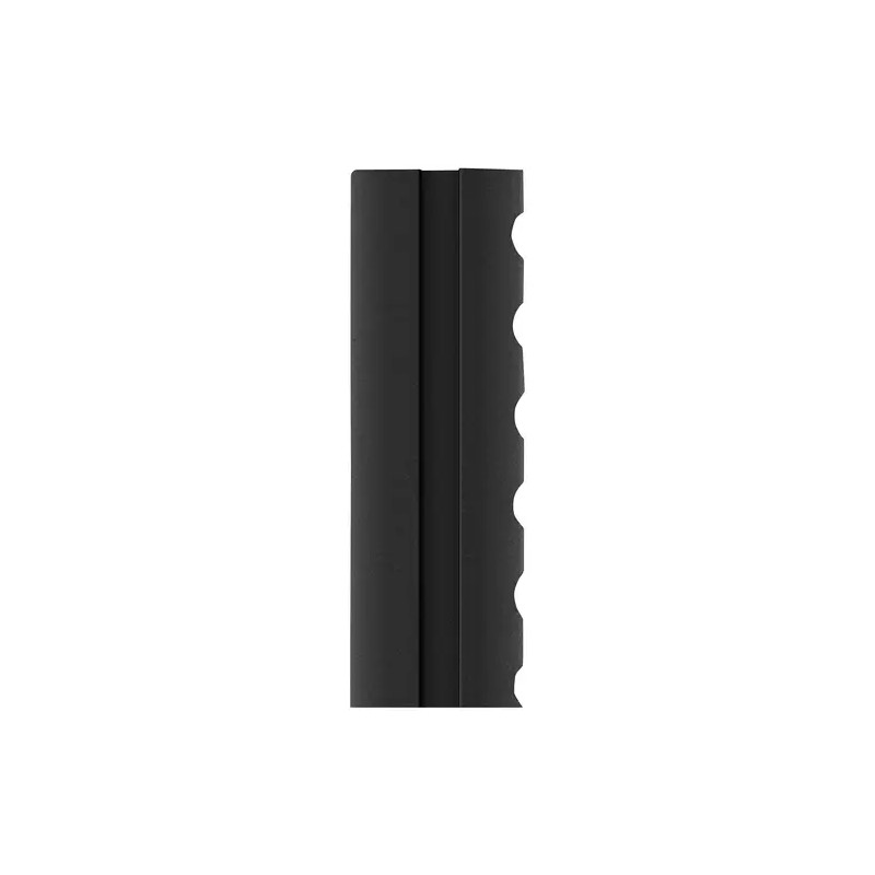 Reunalista Ring-kumimatolle 110050276, 95 x 6 x 1 cm, musta