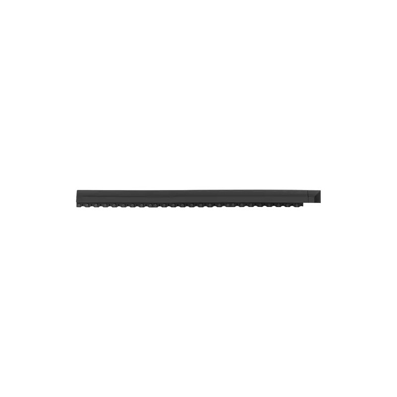Reunalista Ring-kumimatolle 110050276, 95 x 6 x 1 cm, musta