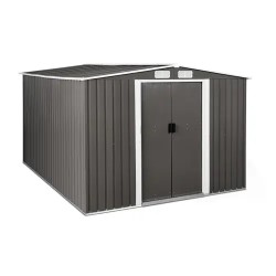 Uniprodo metallinen pihavarasto 313 x 179 x 258 cm