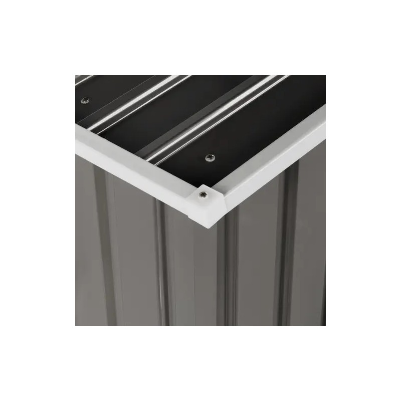 Uniprodo metallinen pihavarasto 313 x 179 x 258 cm
