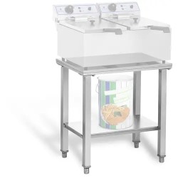 Royal Catering RCSF 15D friteerausallasalusta 62 x 42 cm ruostumaton teräs