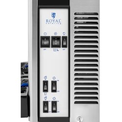 Royal Catering Slush-kone 2 x 12 l LED-valaistuksella
