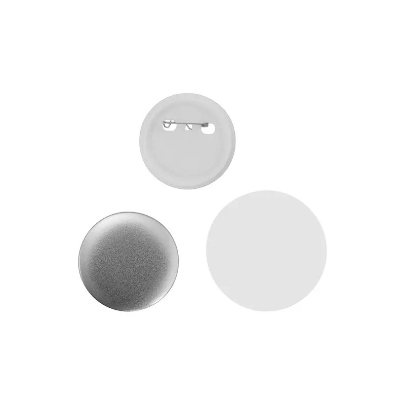 Uniprodo Button-aihiot 58 mm, 1 000 kpl