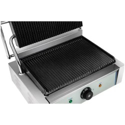 Kontaktgrilli 2200 W uritetuilla valurautalevyillä