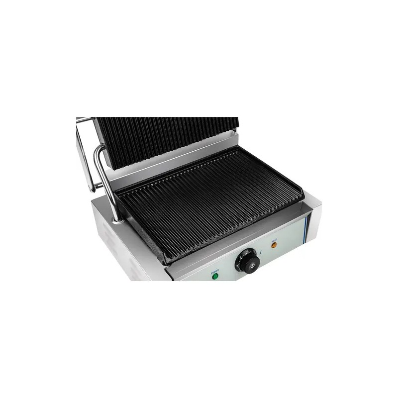 Kontaktgrilli 2200 W uritetuilla valurautalevyillä