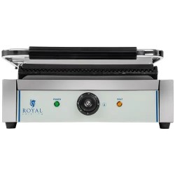 Kontaktgrilli 2200 W uritetuilla valurautalevyillä