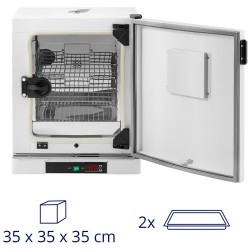 Steinberg Systems SBS-LI-43 laboratorion inkubaattori 43 l, 70 °C, kiertoilma