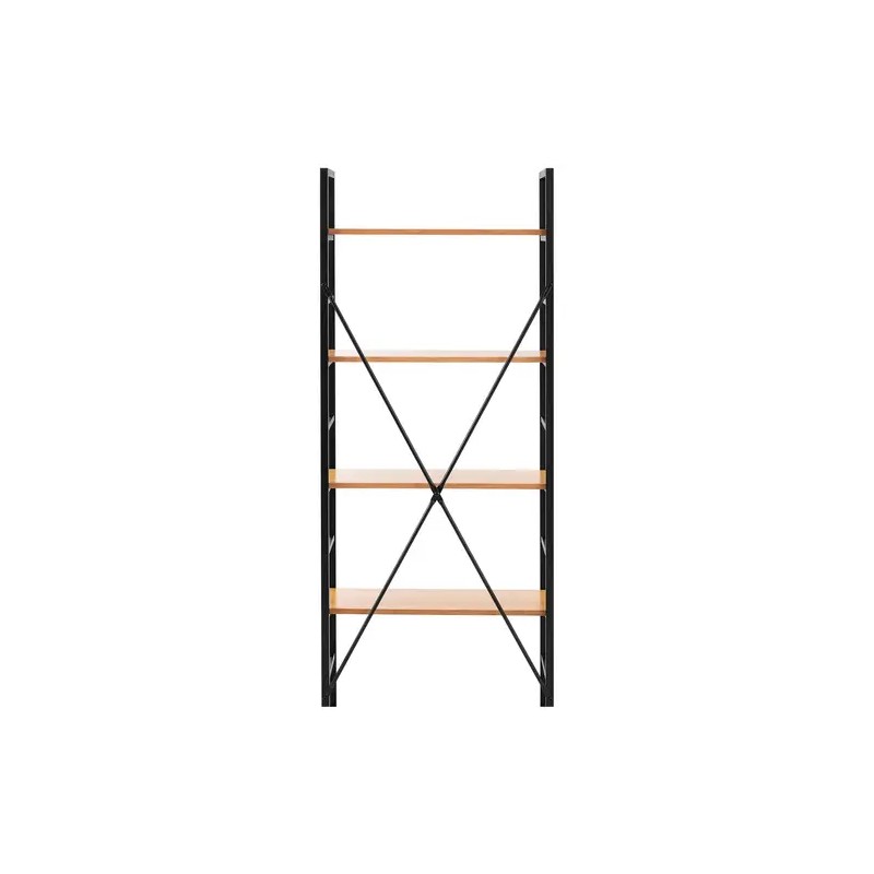Fromm & Starck kirjahylly 60 x 28 x 150,5 cm, musta 11.2 kg