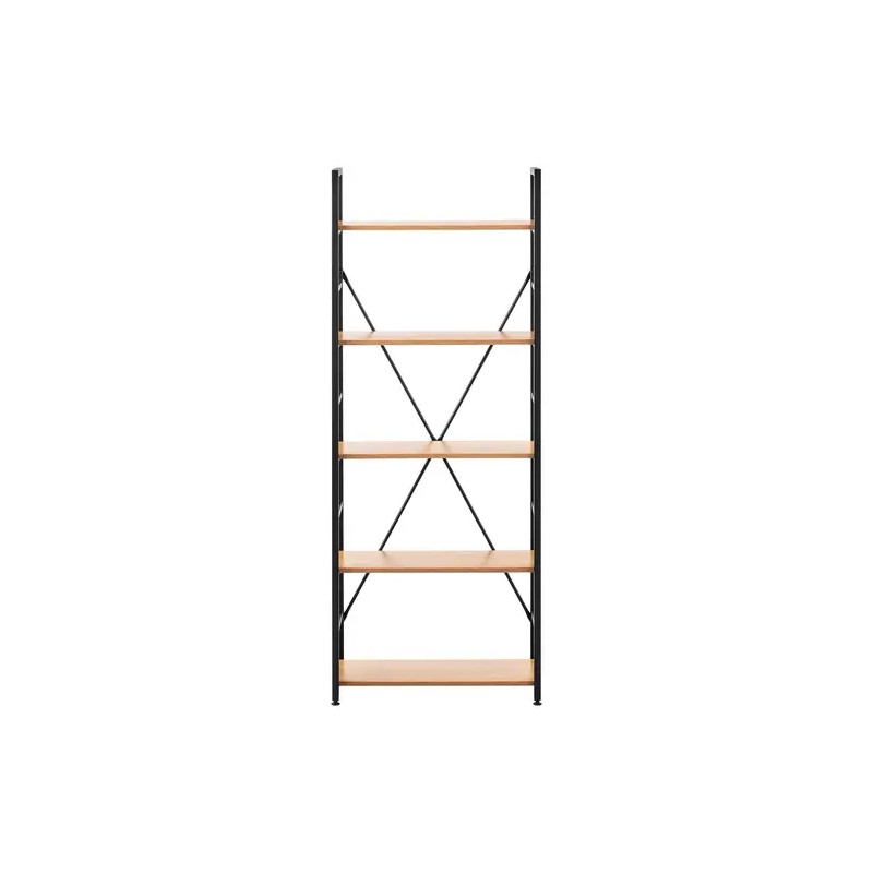Fromm & Starck kirjahylly 60 x 28 x 150,5 cm, musta 11.2 kg