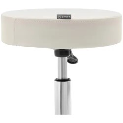 Pyöräjakkara Worcester Beige, korkeussäädettävä 530–710 mm, 150 kg