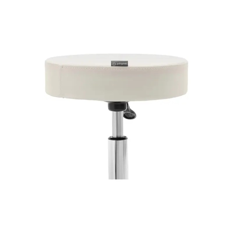 Pyöräjakkara Worcester Beige, korkeussäädettävä 530–710 mm, 150 kg