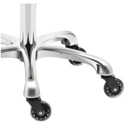Pyöräjakkara Worcester Beige, korkeussäädettävä 530–710 mm, 150 kg
