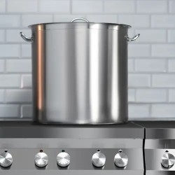 Royal Catering RCST-71LI-E Induktiokattila 70 l, Ø 45 cm, ruostumaton teräs