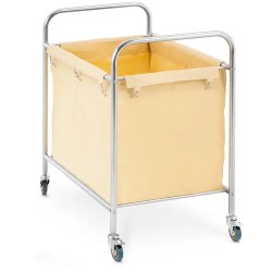 Royal Catering RCWW 1 pyykkivaunu 250 l ruostumattomasta teräksestä