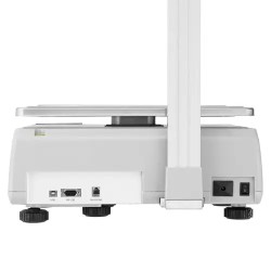 Steinberg Systems Kontrollivaaka 30 kg / 15 g etiketitulostimella 38 x 26,5 cm LCD