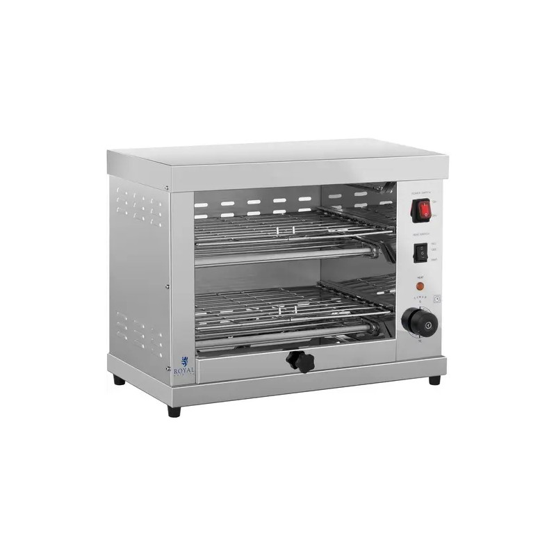 Royal Catering RCET 360 Salamander-grilli 2 tasoa 3 250 W