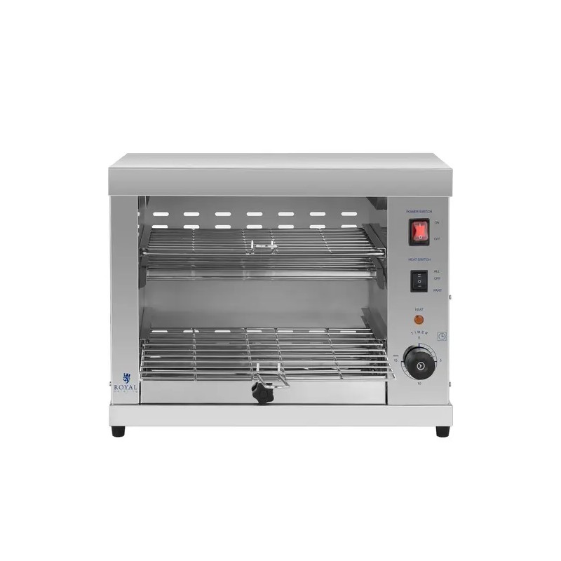 Royal Catering RCET 360 Salamander-grilli 2 tasoa 3 250 W