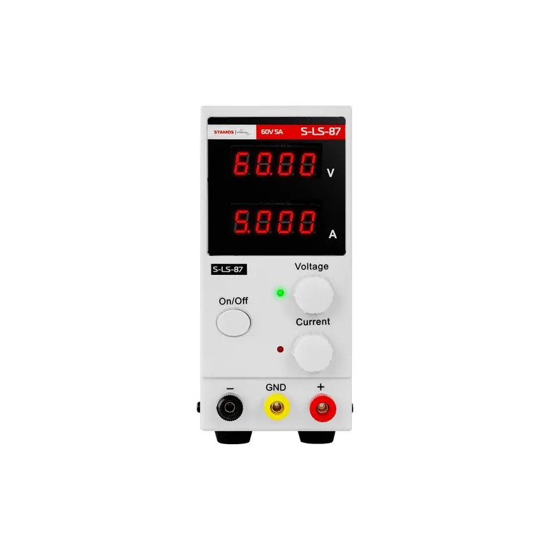 Stamos Soldering S-LS-87 laboratorian virtalähde 0-60 V 0-5 A 300 W