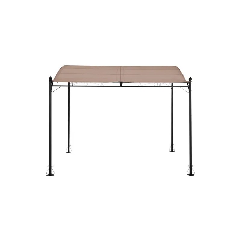 Uniprodo terassipaviljonki 2,6 x 3 m beige