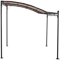 Uniprodo terassipaviljonki 2,6 x 3 m beige