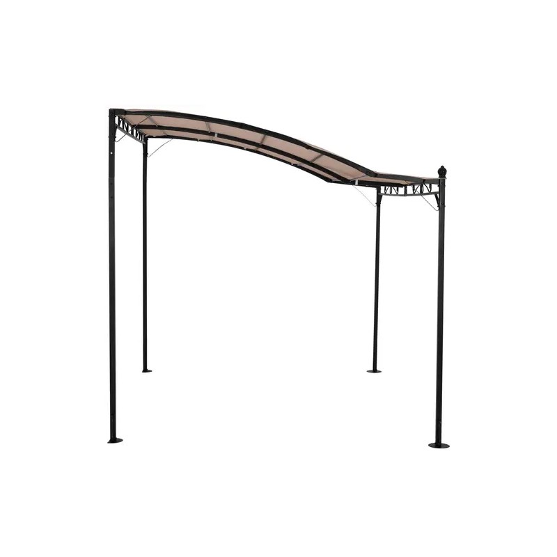 Uniprodo terassipaviljonki 2,6 x 3 m beige