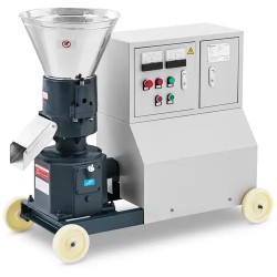 Pelletipressi 7500 W 200 300 kg h 200 mm 2 rullaa