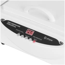 Kuuman ilman sterilointilaite 2 l, ajastin 0 - 90 min, 0 - 250 °C
