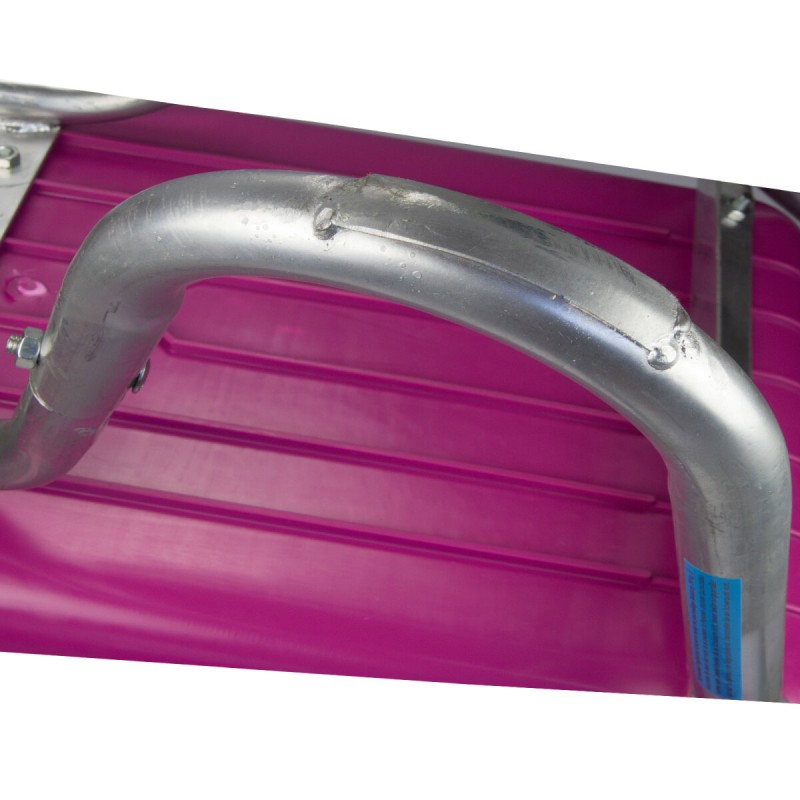 Proseccokutsche puutarha- ja rakennuskottikärry 100 l, pinkki, 250 kg
