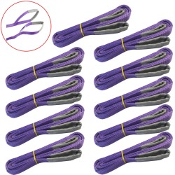 Nostovyö 10 kpl, 1000 kg, violetti, 2 m, polyesteri
