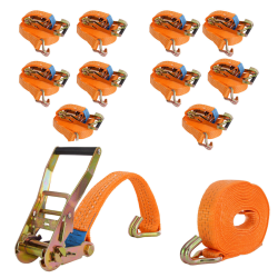 TrutzHolm kuormansidontaliina 10 kpl 6 m 3000 daN 35 mm oranssi