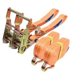 Räikkäliinat 2 kpl 5 m 1500 kg polyesteri oranssi T V GS