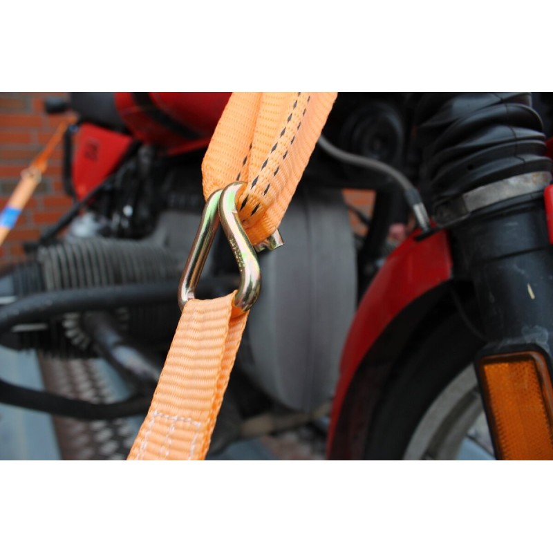 TrutzHolm® sidontalenkkisarja 4 kpl ja sidontaliinat 4 kpl, oranssi, 6 m