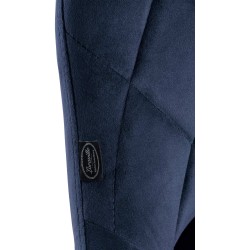 Tyylikäs säädettävä samettinen baarijakkara pyörivällä istuimella