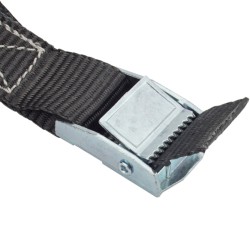 Kuormansidontaliinat 4 kpl, musta, 6 m, polyesteri, 250 kg