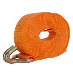 TrutzHolm® kuormansidontaliinat 4 kpl, 6 m, 3 tonnia, 35 mm, polyesteri, oranssi
