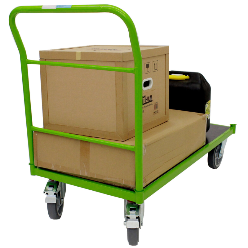TRUTZHOLM-tasokärry 500 kg, 119 x 59 cm, vihreä