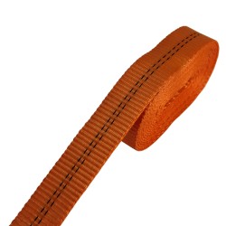 Kuormansidontaliina 2-osainen, oranssi, 6 m, 2000 daN, polyesteri, TÜV/GS