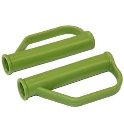 Säkkikärryn vaihtokahvat 2 kpl vihreä 25 mm 180 mm käsisuojakaari