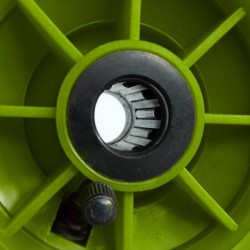 Säkkikärryn pyörä ilmakumirenkaalla 260x85 mm, 3.00-4, 4PR, muovivanne, 120 kg
