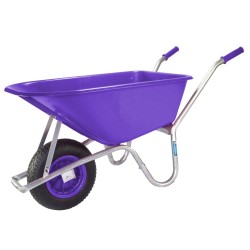 Kottikärryt 100 l violetti polypropeenikaukalo 250 kg 4 00 8 ilmarengas
